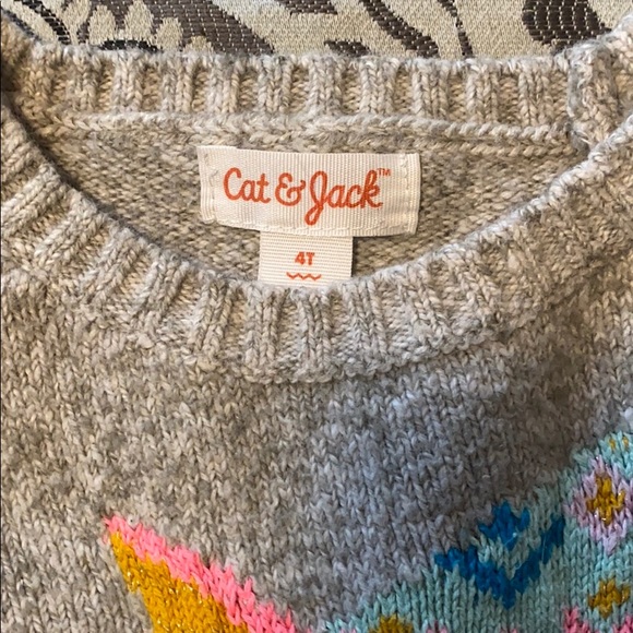 Cat and Jack girl sweater - Picture 2 of 2